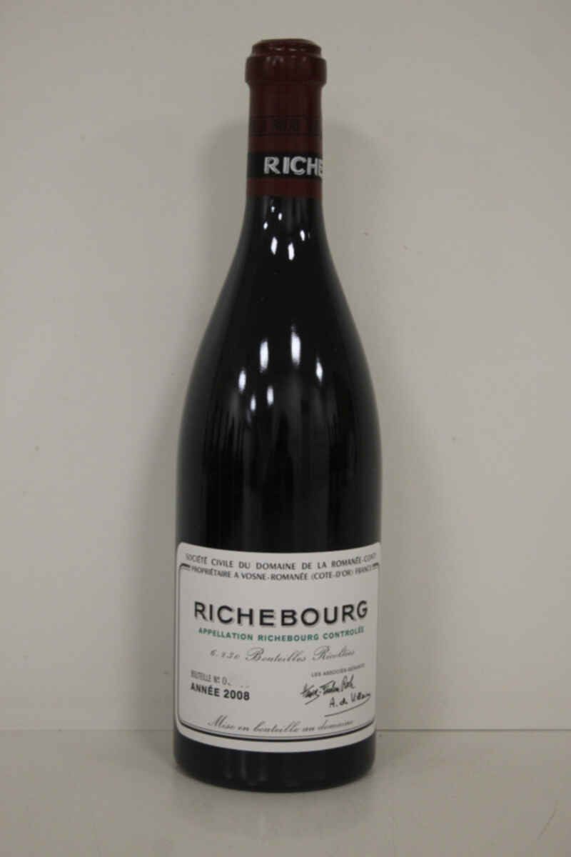 De La Romanee Conti Richebourg Grand Cru 2008