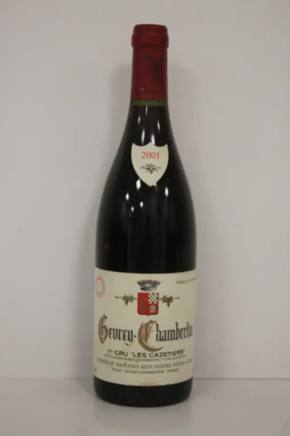 Armand Rousseau Gevrey Chambertin Les Cazetiers 1er Cru, 2001