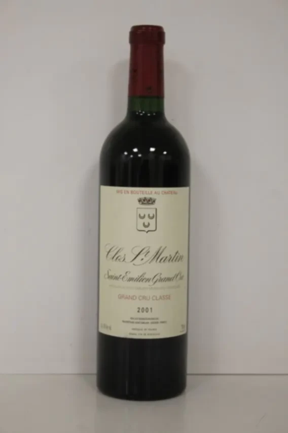 Clos Saint Martin, 2001