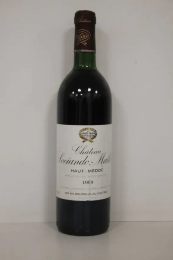 Chateau Sociando Mallet, 1989