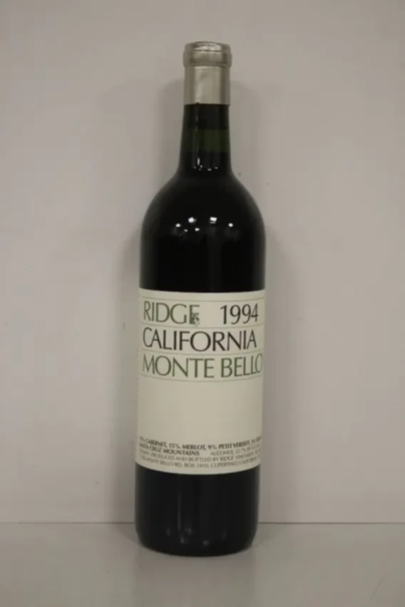 Ridge Montebello Cabernet Sauvignon, 1994