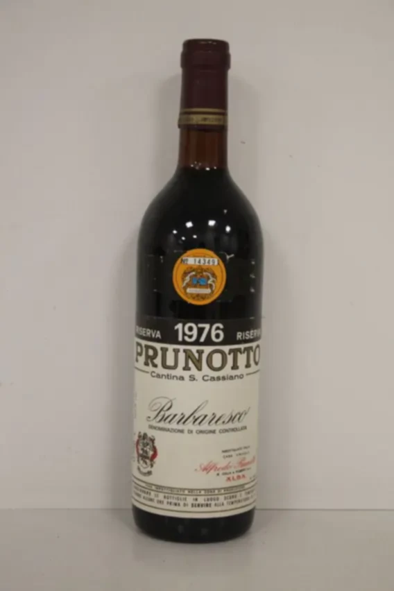 Prunotto Barbaresco Riserva, 1976