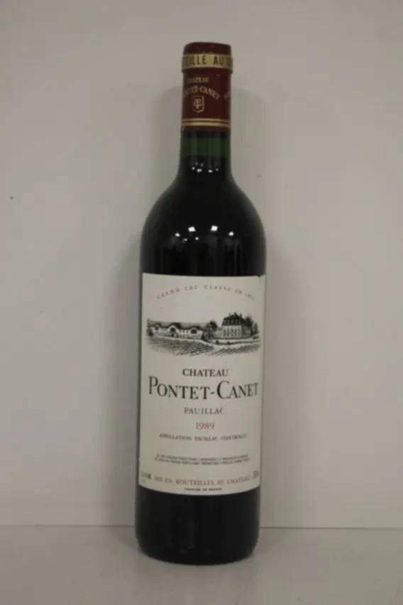 Chateau Pontet Canet, 1989