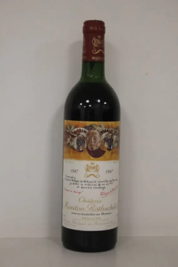 Chateau Mouton Rothschild, 1987