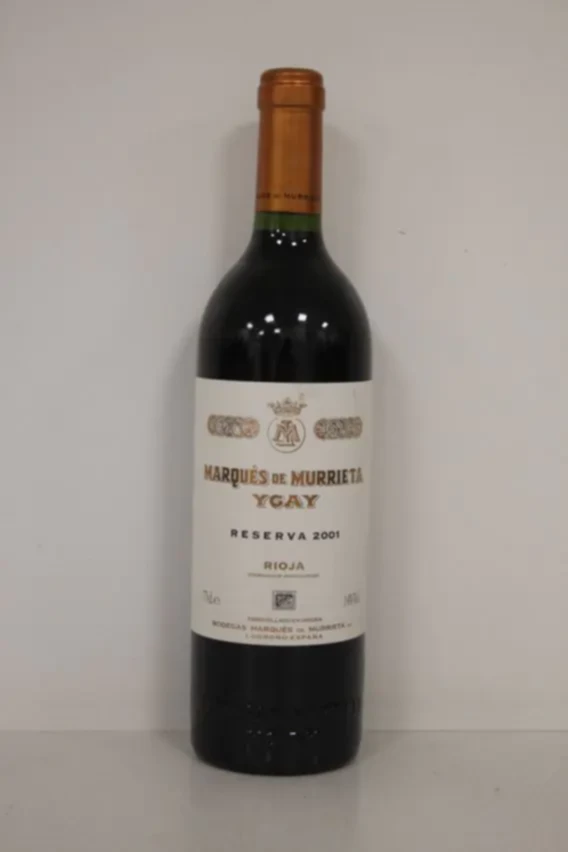 Marques De Murrieta Reserva, 2001