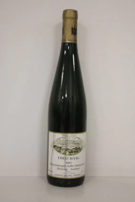 Fritz Haag Riesling Brauneberger Juffer Sonnenuhr Auslese Goldkapsel, 2001