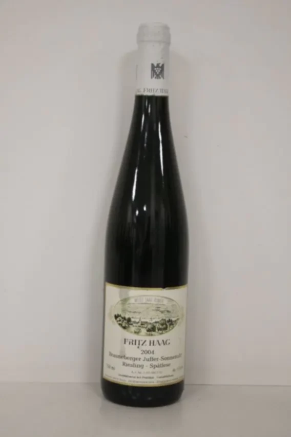 Fritz Haag Brauneberger Juffer Sonnenuhr Riesling Spatlese, 2004
