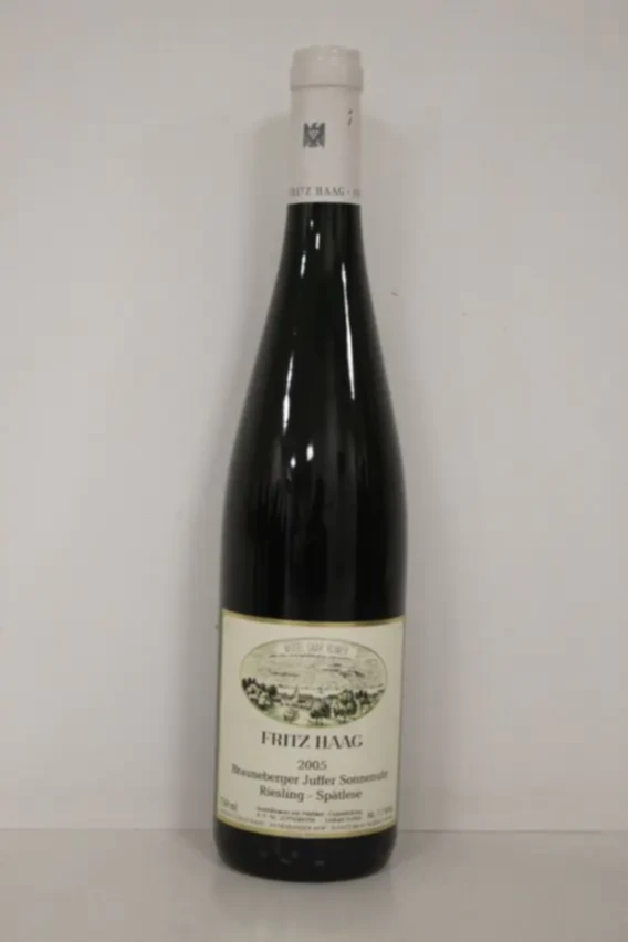 Fritz Haag Brauneberger Juffer Sonnenuhr Riesling Spatlese, 2005
