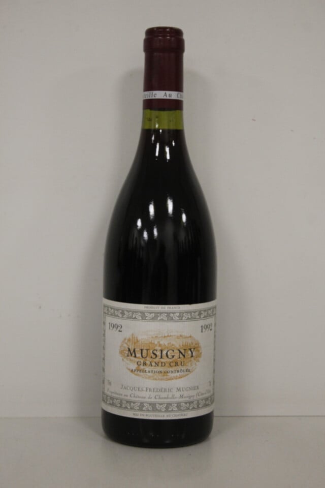 Jacques Frederic Mugnier Musigny Grand Cru, 1992