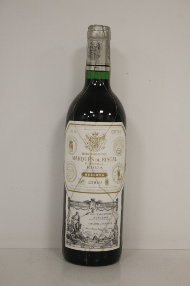 Marques De Riscal Rioja Reserva, 2000