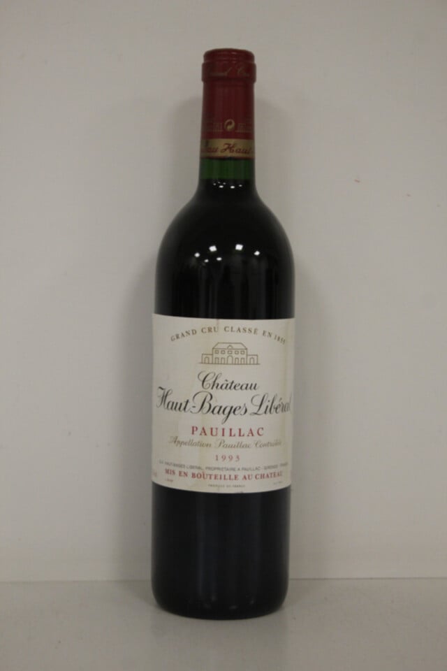 Chateau Haut Bages Liberal, 1993