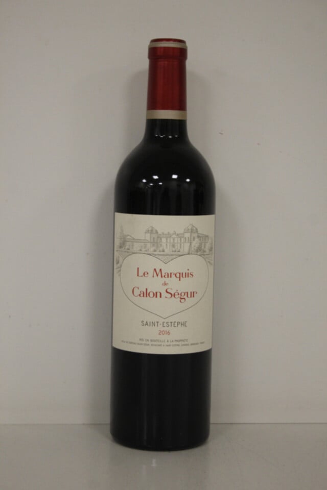 Chateau Calon Segur Marquis De Calon, 2016