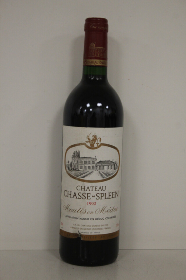 Chateau Chasse Spleen, 1992