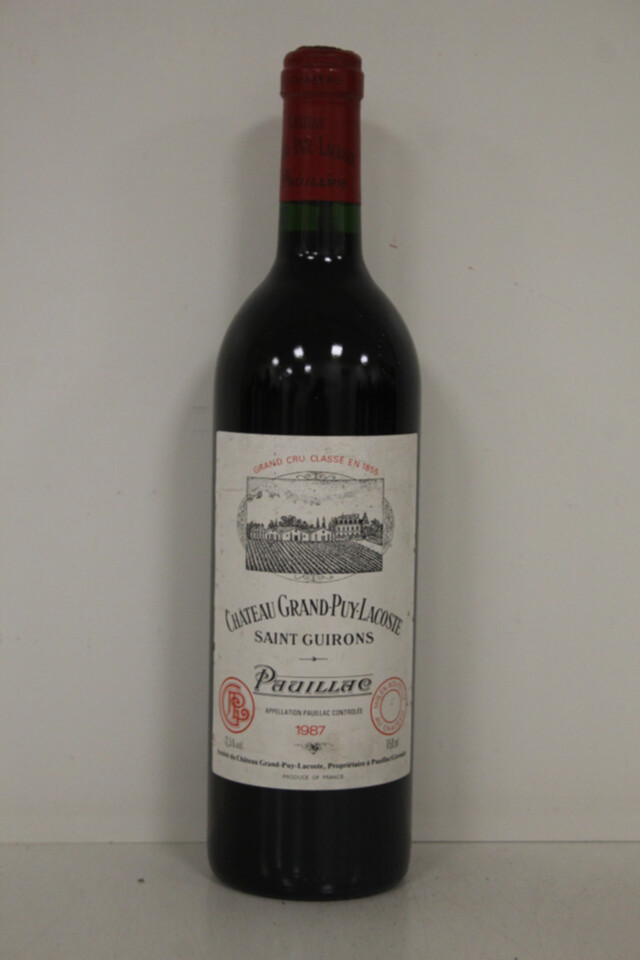 Chateau Grand Puy Lacoste, 1987
