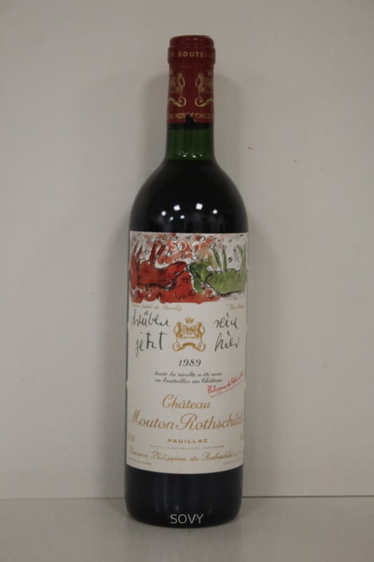 Chateau Mouton Rothschild, 1989