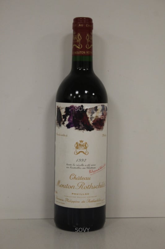 Chateau Mouton Rothschild, 1992
