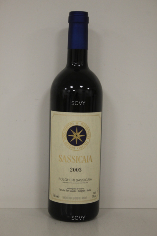 San Guido Sassicaia, 2003