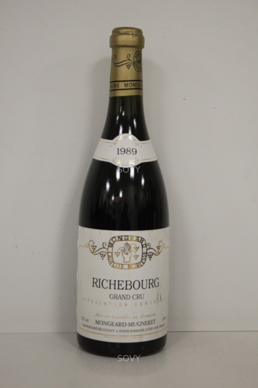 Mongeard Mugneret Richebourg Grand Cru, 1989