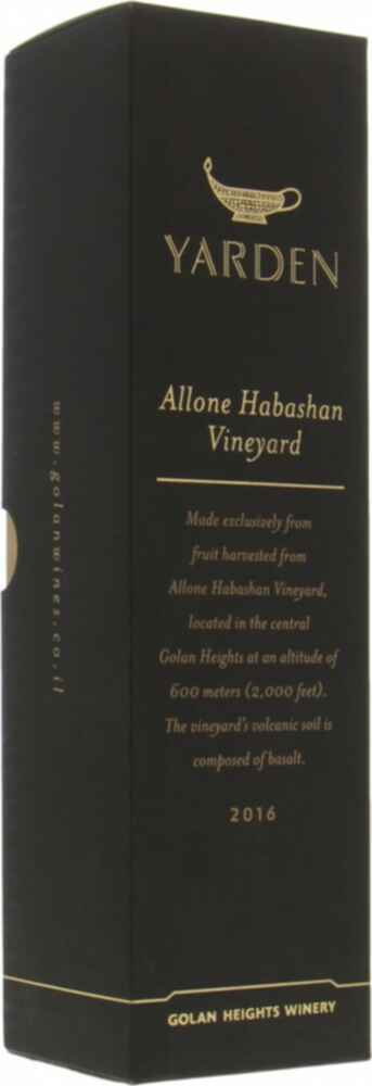 Golan Heights Winery Yarden Allone Habashan 2016