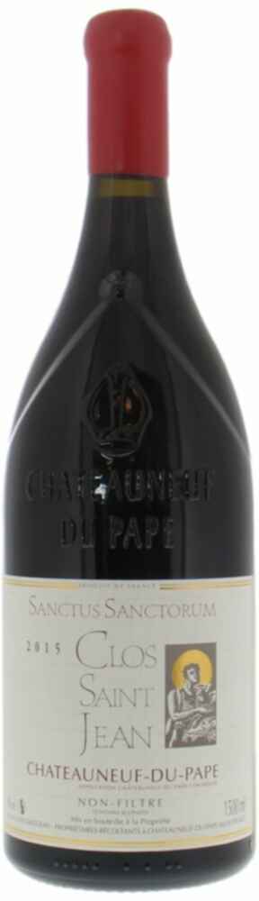 Clos Saint Jean Chateauneuf Du Pape Sanctus Sanctorum 2015