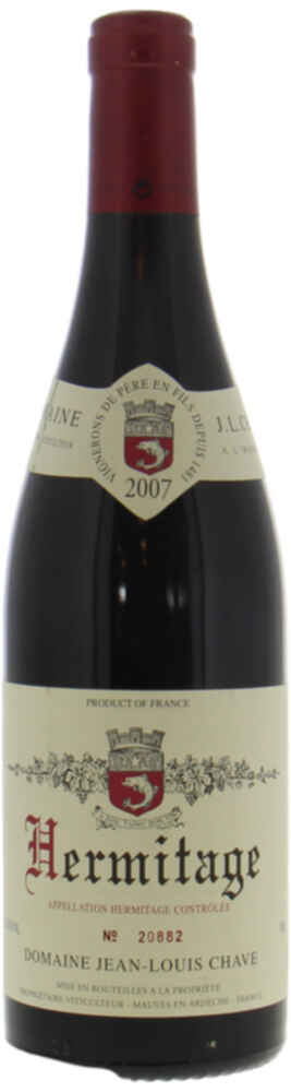 Jean Louis Chave Hermitage Rouge 2007