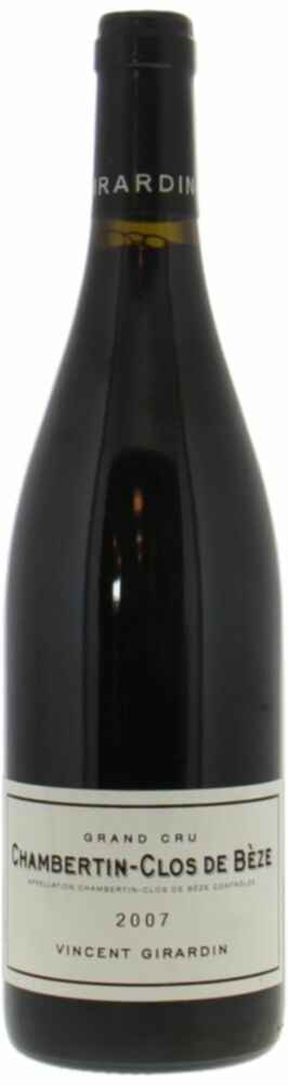 Vincent Girardin Chambertin Clos De Beze Grand Cru 2007