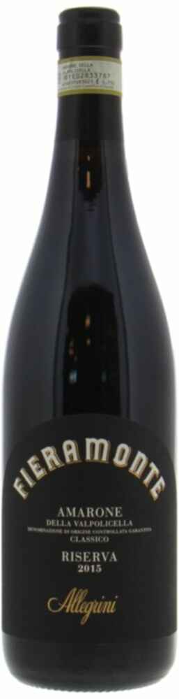 Allegrini Amarone Recioto Classico Della Valpolicella Fieramonte 2015