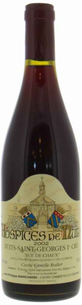 Jean Philippe Marchand Hospices De Nuits Nuits St Georges  Rue De Chaux Cuvee Camille Rodier 2002