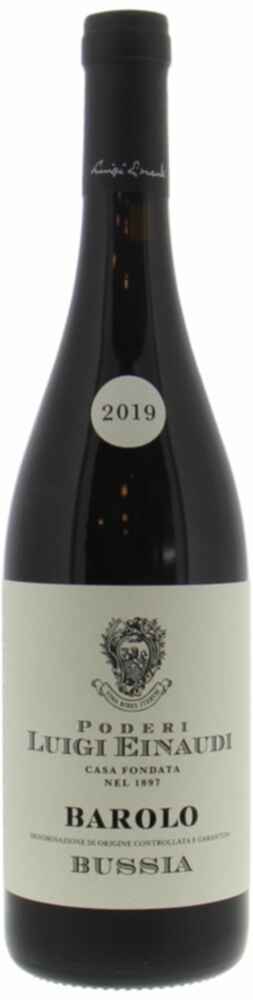Luigi Einaudi Barolo Bussia 2019