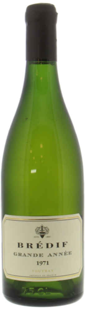 Marc Bredif Vouvray Grandes Annee 1971