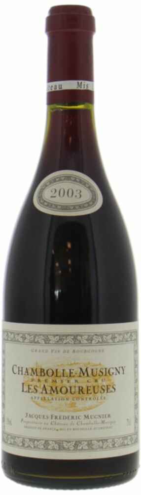 Jacques Frederic Mugnier Chambolle Musigny Les Amoureuses 1er Cru 2003