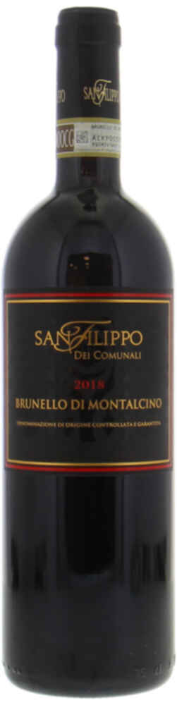 San Filippo Brunello Di Montalcino Dei Comunali, 2018