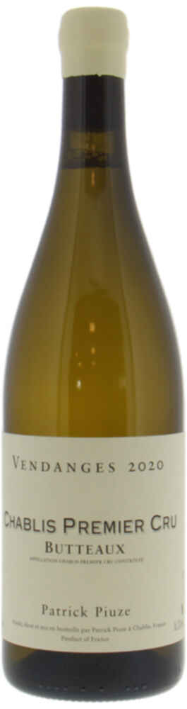 Patrick Piuze Chablis Butteaux 1er Cru 2020