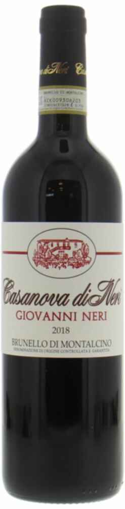 Giovanni Neri Brunello Di Montalcino Casanova Di Neri 2018