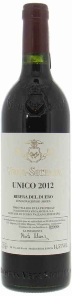 Vega Sicilia Unico 2012