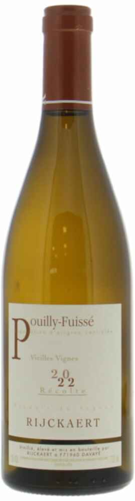 Jean Rijckaert Pouilly Fuisse Vv 2022