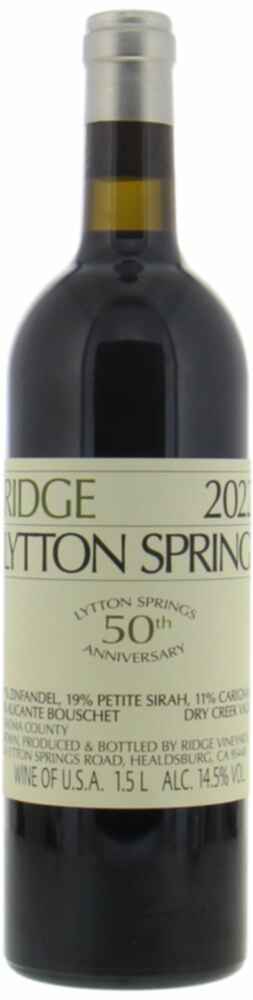 Ridge Lytton Springs 2022