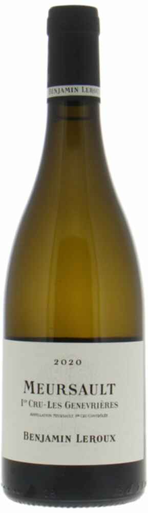 Benjamin Leroux Meursault Les Genevrieres 1er Cru 2020