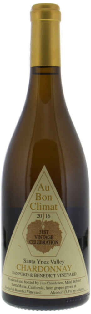 Au Bon Climat Chardonnay Vintage Sanford And Benedict Vineyard 2016