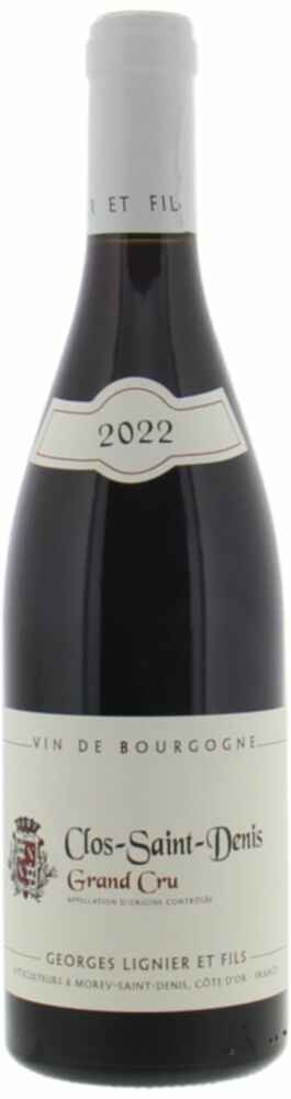 Georges Lignier Clos Saint Denis Grand Cru 2022