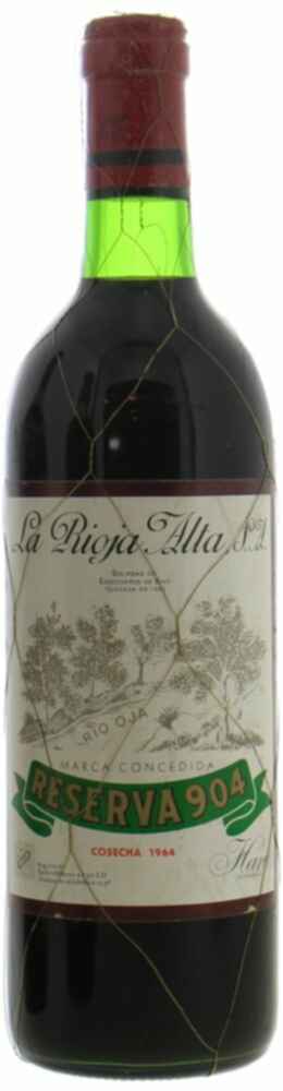 La Rioja Alta Gran Reserva 904 1964