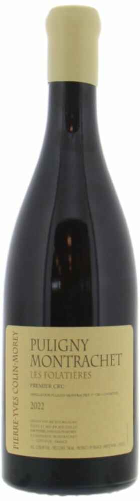 Pierre Yves Colin Morey Puligny Montrachet Les Folatieres 1er Cru 2022