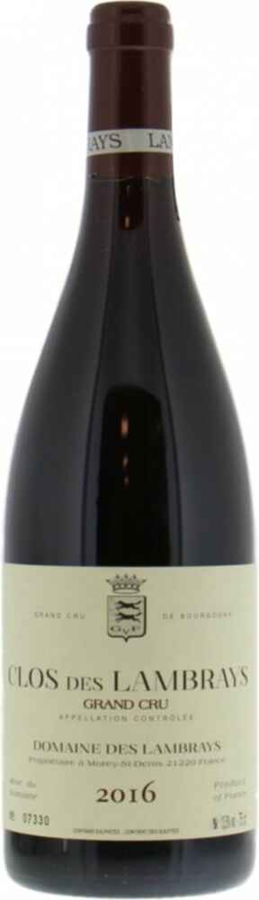 Des Lambrays Clos Des Lambrays Grand Cru 2016