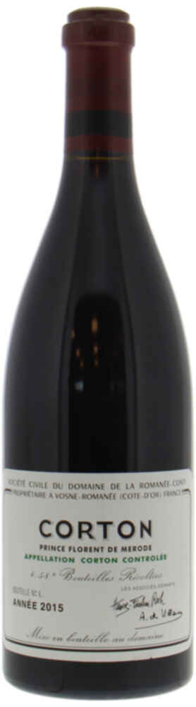 De La Romanee Conti Corton Grand Cru 2015