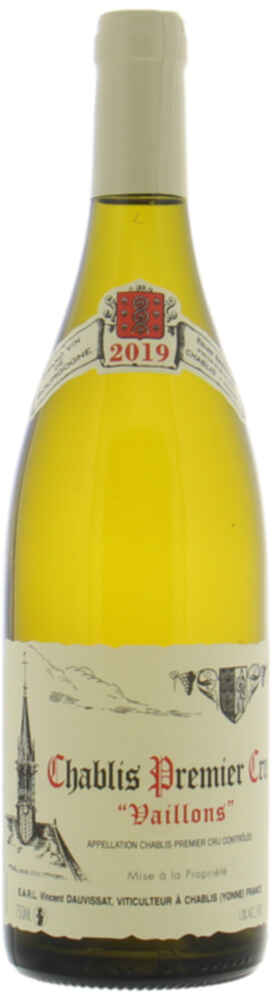 Vincent Dauvissat Chablis Vaillons 1er Cru, 2019