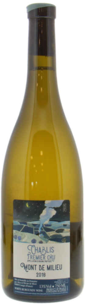 Alice Et Olivier De Moor Chablis Mont De Milieu 1er Cru, 2018