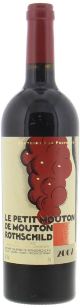 Chateau Mouton Rothschild Le Petit Mouton, 2007
