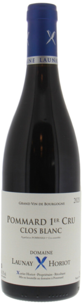 Launay Horiot Pommard Clos Blanc  1er Cru, 2020