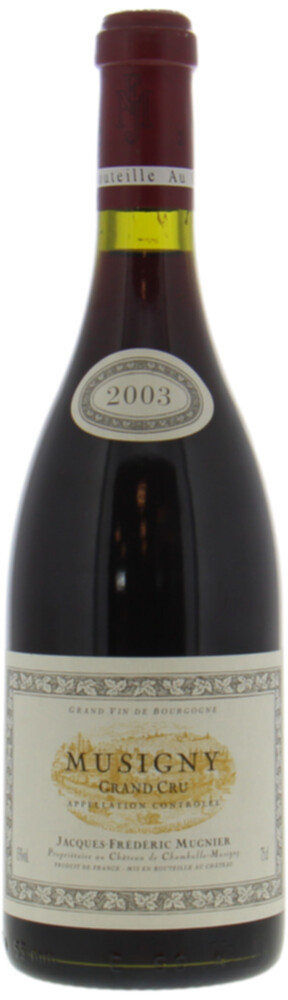 Jacques Frederic Mugnier Musigny Grand Cru, 2003