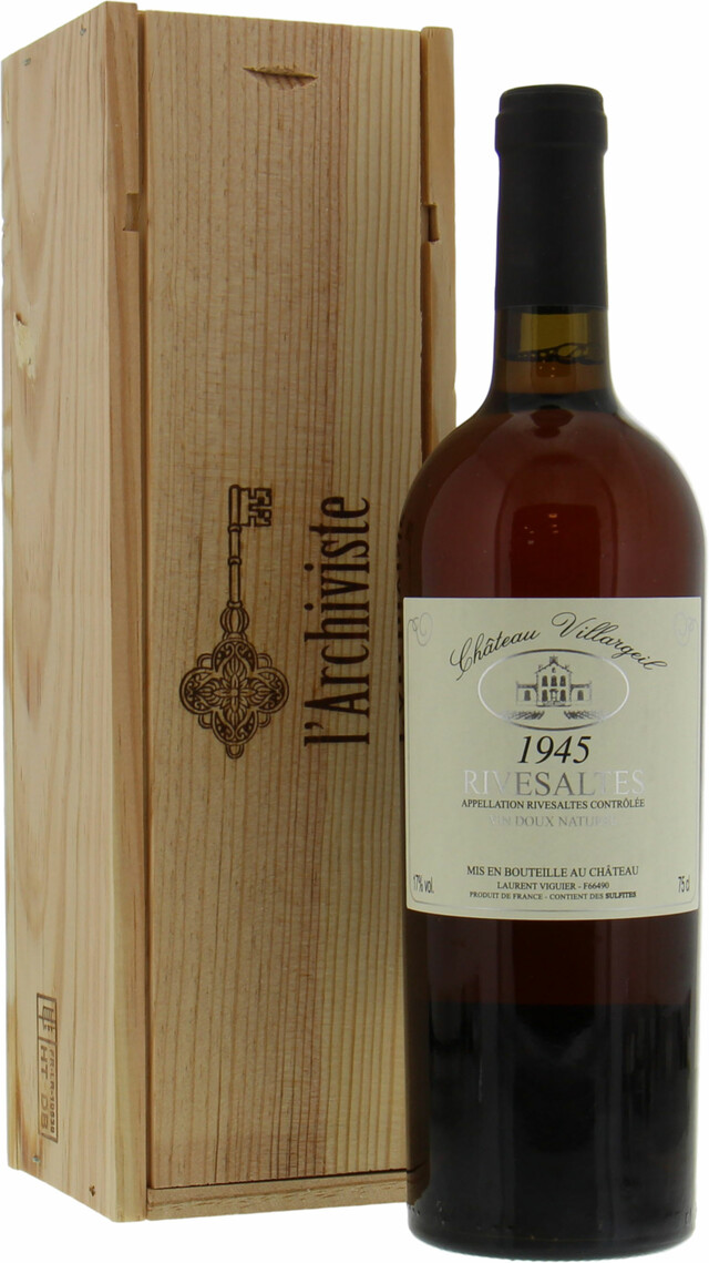 Chateau Villargeil Rivesaltes, 1945